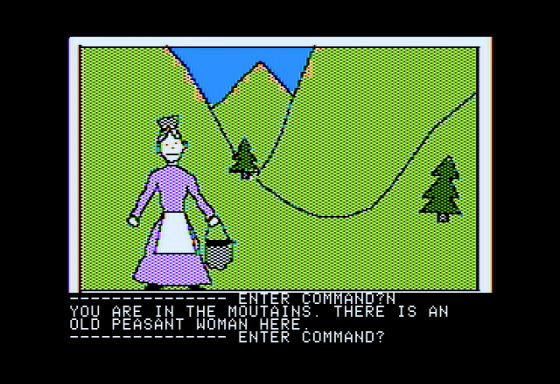 The Wizard And The Princess Screenshot 14 (Apple II)