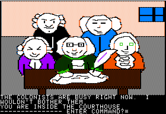 Time Zone Screenshot 36 (Apple II)