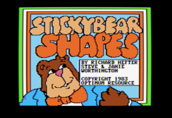 Stickybear Shapes