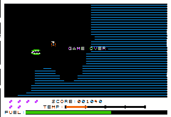 Caverns Of Callisto Screenshot 6 (Apple II)