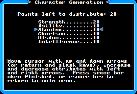 Ultima I: The Beginning Screenshot 8 (Apple II)