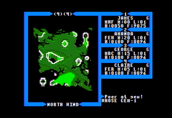 Ultima III: Exodus Screenshot 5 (Apple II)