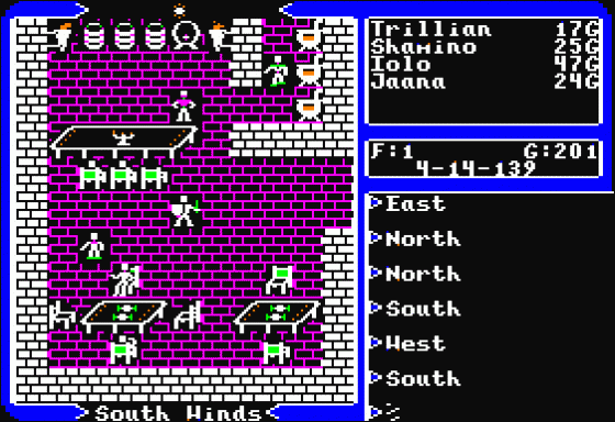 Ultima V: Warriors Of Destiny Screenshot 7 (Apple II)