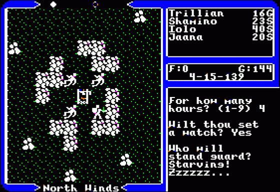 Ultima V: Warriors Of Destiny Screenshot 15 (Apple II)