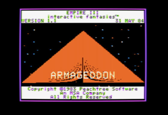 Empire III- Armageddon Screenshot