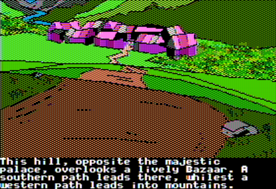 Talisman: Challenging The Sands Of Time Screenshot 7 (Apple II)