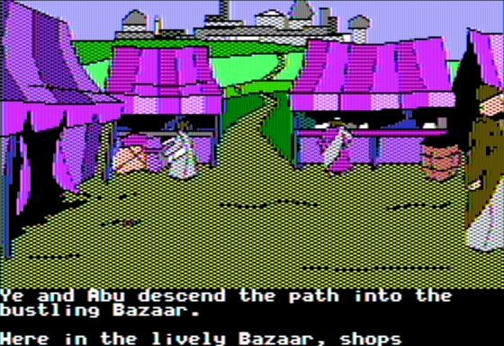 Talisman: Challenging The Sands Of Time Screenshot 8 (Apple II)