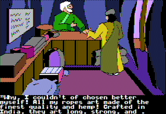 Talisman: Challenging The Sands Of Time Screenshot 9 (Apple II)