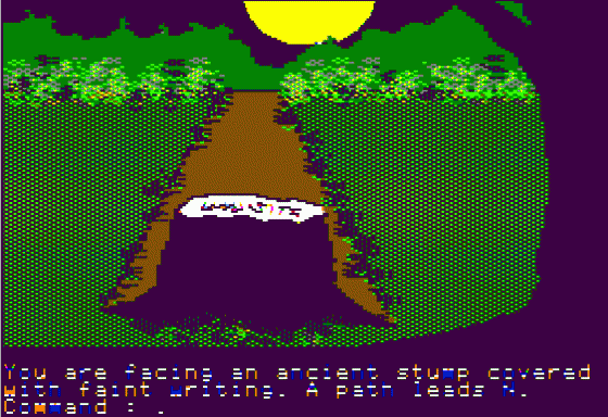 Transylvania Screenshot 7 (Apple II)