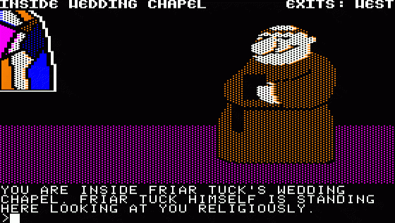 Sherwood Forest Screenshot 5 (Apple II/II+)