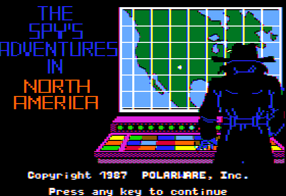 The Spy's Adventures In North America Screenshot