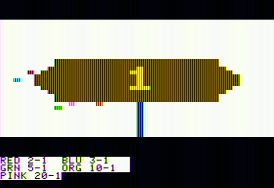 Apple Derby Screenshot 5 (Apple II)