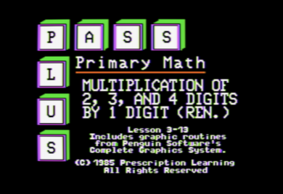 Multiplication of 2, 3, and 4 Digits by 1 Digit with Renaming Screenshot