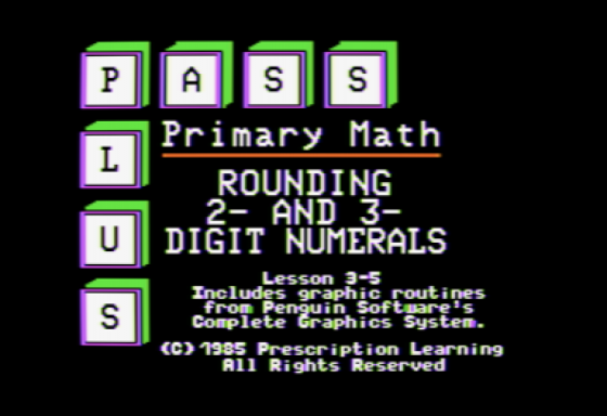 Rounding 2- and 3-Digit Numerals Screenshot