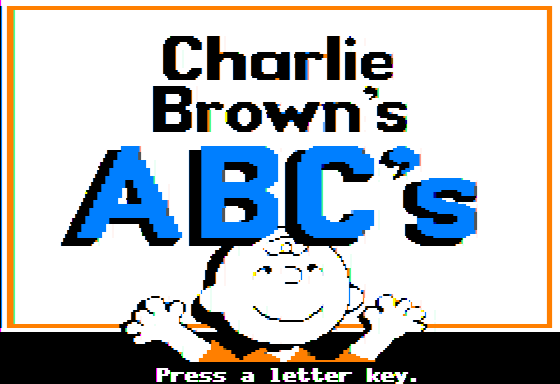 Charlie Brown's ABCs Screenshot