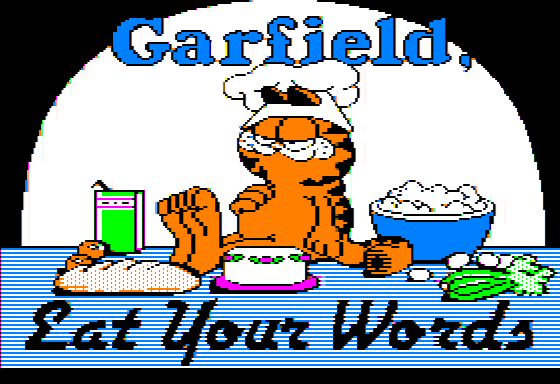 Garfield: Eat Your Words Screenshot