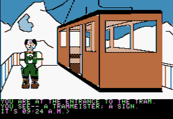 The Alpine Encounter Screenshot 6 (Apple II)