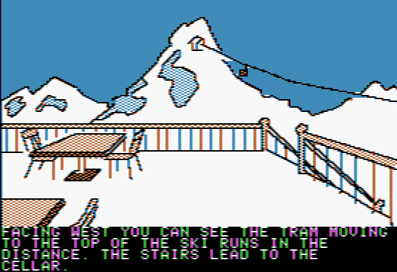 The Alpine Encounter Screenshot 14 (Apple II)