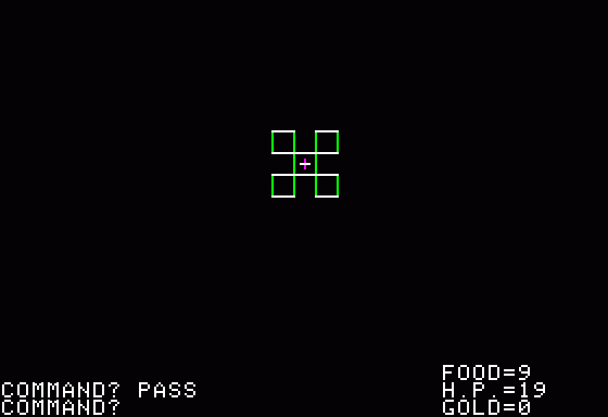 Akalabeth World Of Doom Screenshot 6 (Apple II)