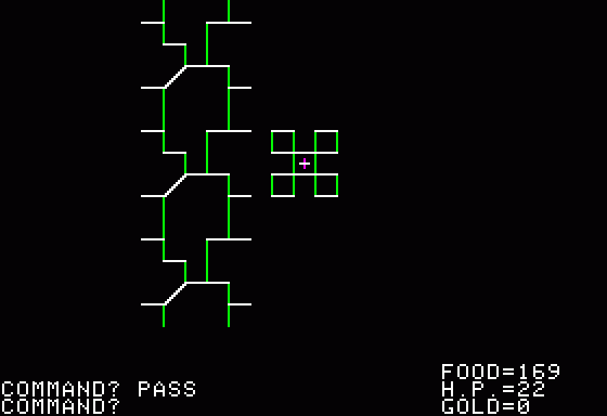 Akalabeth World Of Doom Screenshot 7 (Apple II)