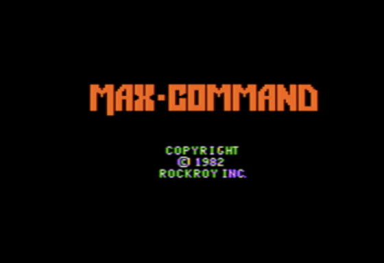 Max Command Screenshot