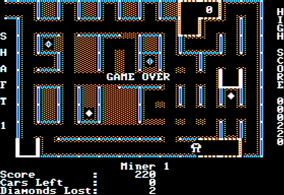 Diamond Mine Screenshot 5 (Apple II)