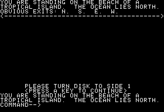 The Abyssal Zone Screenshot 10 (Apple II)