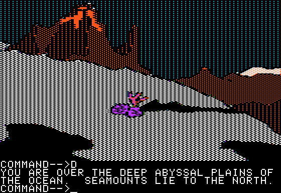 The Abyssal Zone Screenshot 17 (Apple II)