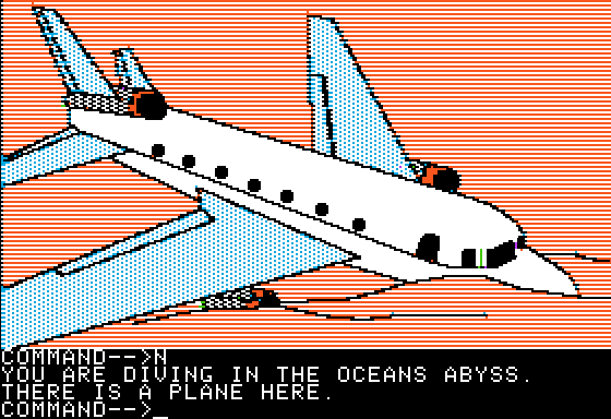 The Abyssal Zone Screenshot 18 (Apple II)