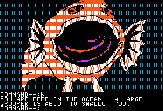 The Abyssal Zone Screenshot 19 (Apple II)