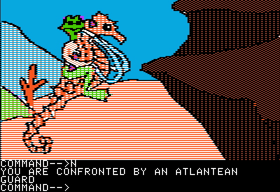 The Abyssal Zone Screenshot 21 (Apple II)