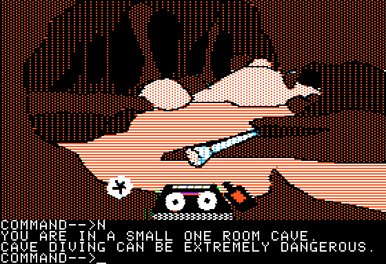 The Abyssal Zone Screenshot 31 (Apple II)