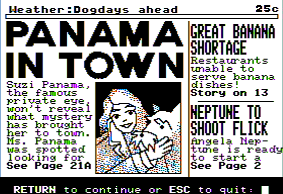 Microzine 9 Screenshot 11 (Apple II)