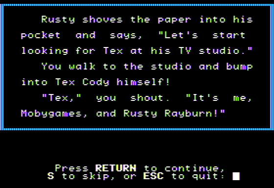 Microzine 9 Screenshot 12 (Apple II)