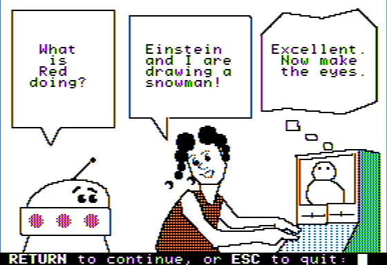 Microzine 9 Screenshot 25 (Apple II)