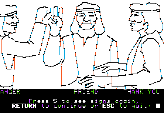 Wagons West Screenshot 6 (Apple II)