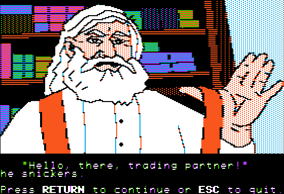 Wagons West Screenshot 13 (Apple II)