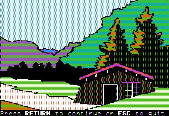 Wagons West Screenshot 18 (Apple II)