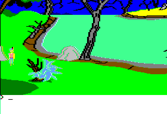 King's Quest II Screenshot 14 (Apple II)