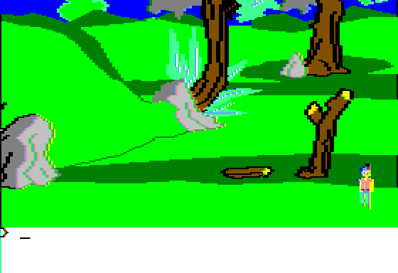 King's Quest II Screenshot 17 (Apple II)