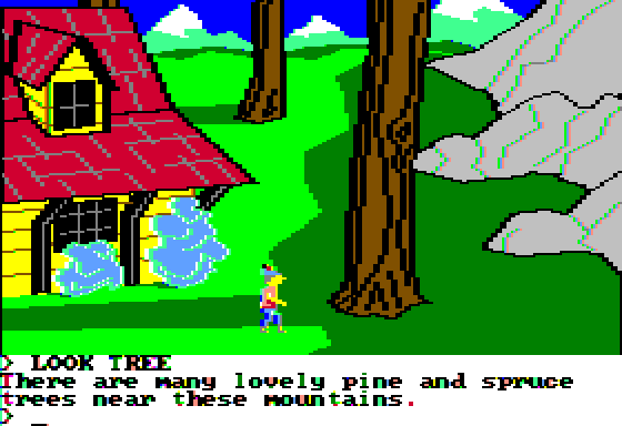 King's Quest II Screenshot 21 (Apple II)