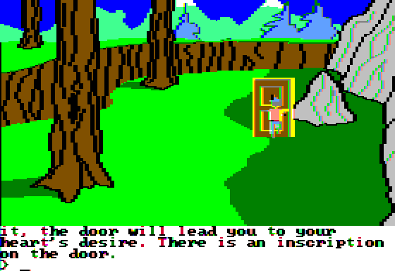 King's Quest II Screenshot 26 (Apple II)