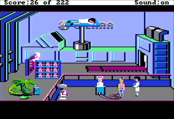 Leisure Suit Larry In The Land Of The Lounge Lizards Screenshot 10 (Apple II)