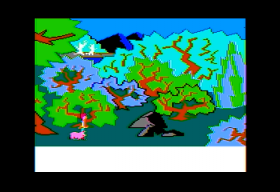 The Black Cauldron Screenshot 6 (Apple II)