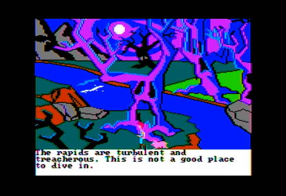 The Black Cauldron Screenshot 7 (Apple II)