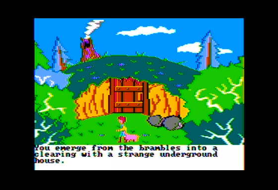 The Black Cauldron Screenshot 8 (Apple II)