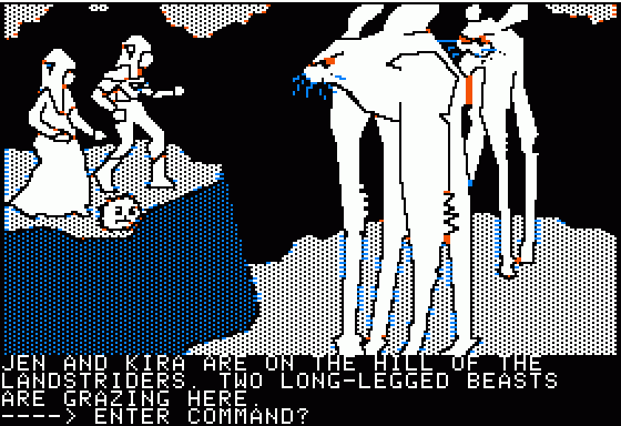 The Dark Crystal Screenshot 6 (Apple II)