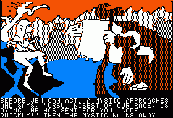 The Dark Crystal Screenshot 11 (Apple II)