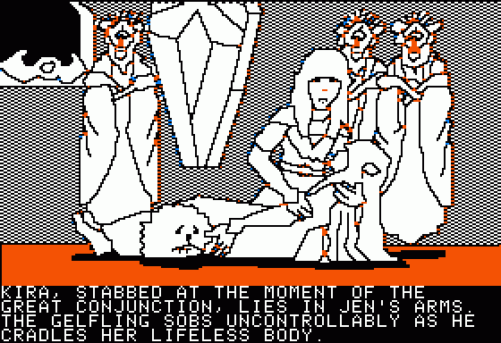 The Dark Crystal Screenshot 35 (Apple II)