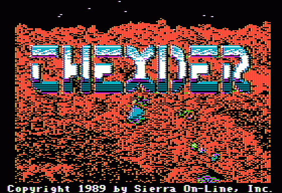 Thexder Screenshot 6 (Apple II)